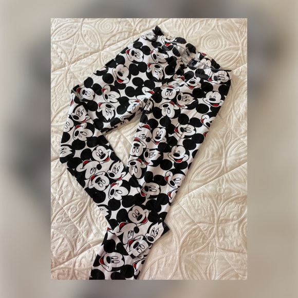 Disney Pants - Disney Mickey Mouse Print Leggings